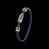Bracelet Eldur, White Gold 17 Diamonds