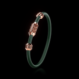 Bracelet Eldur, Red Gold 17 Diamonds