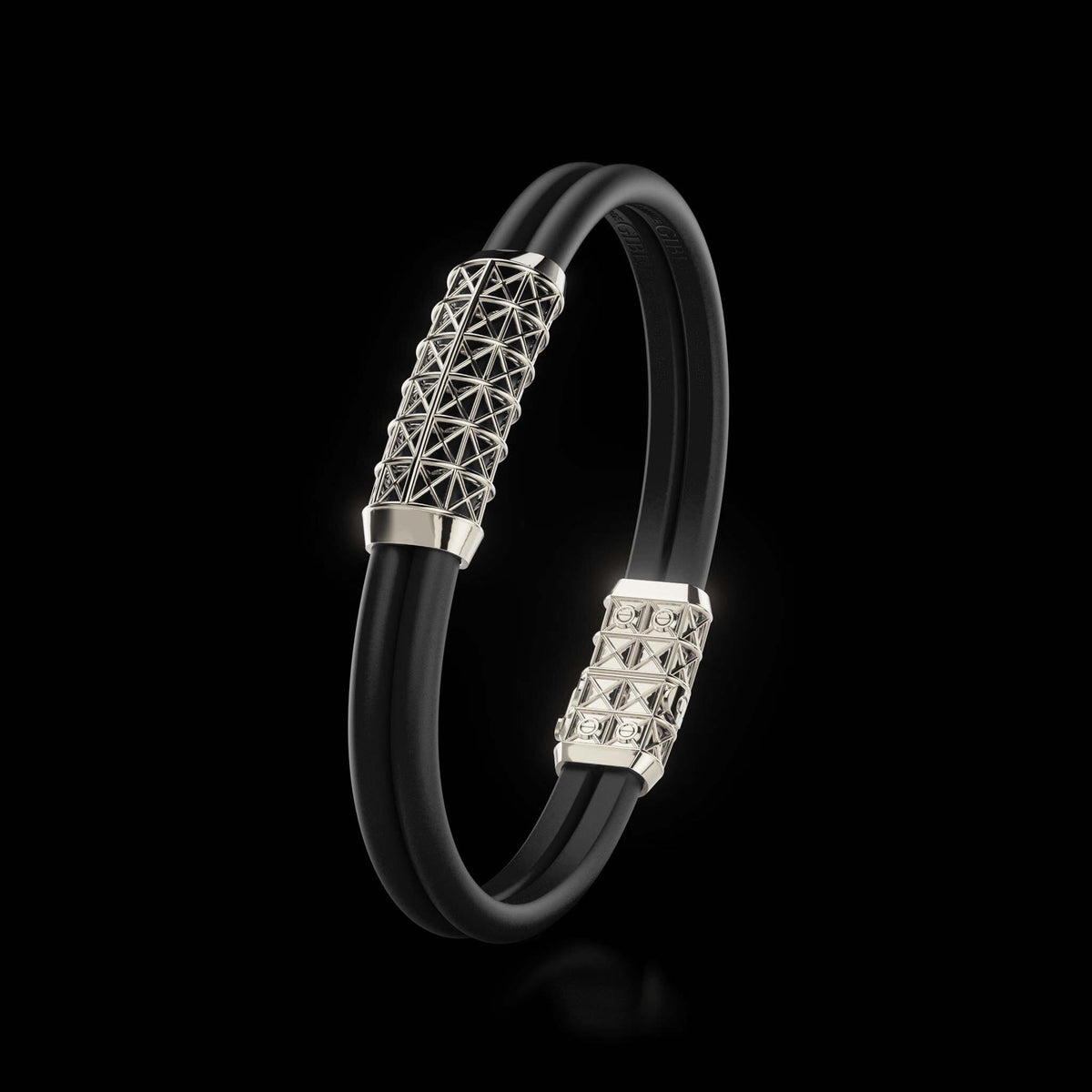 Double Bracelet Gladius, Platinum